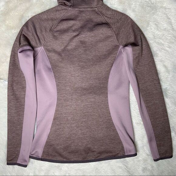Sz Small the North Face Zipped Mauve pink Purple - Picture 7 of 9